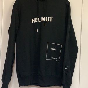 Helmet Lang NY Blk hoodie great condition